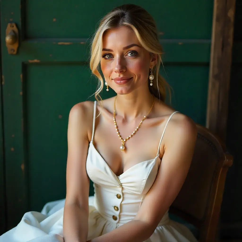 „Brautschmuck Ohrringe Roségold Hänger Hochzeit René Rose“